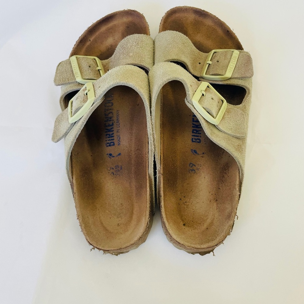 Birkenstock Arizona Narrow Footbed Suede Sz 39